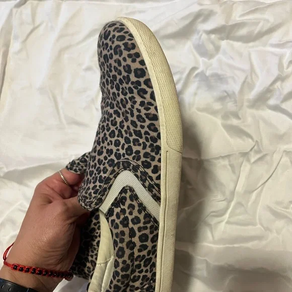 XeroShoes Leopard Canvas Slip-Ons - Picture 3 of 7